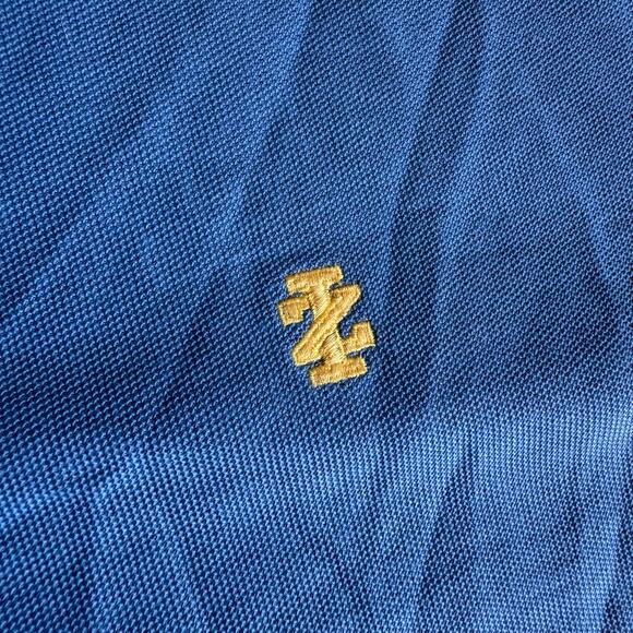 IZOD Advantage Polo Shirt Men’s L Blue Stretch Performance Golf Casual Top - Picture 11 of 12